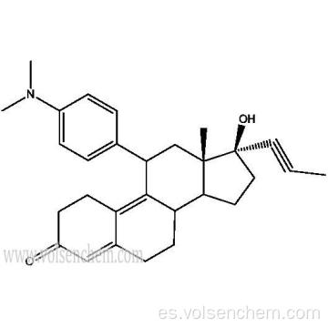 Mifepristona RU-486 CAS 84371-65-3